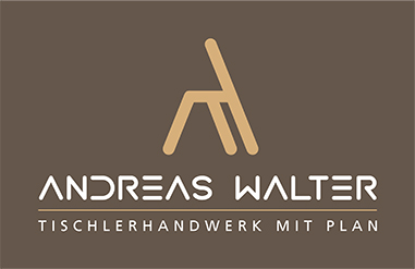 tischler vorarlberg, logo, tischlerhandwekr mit plan, andreas walter thüringen